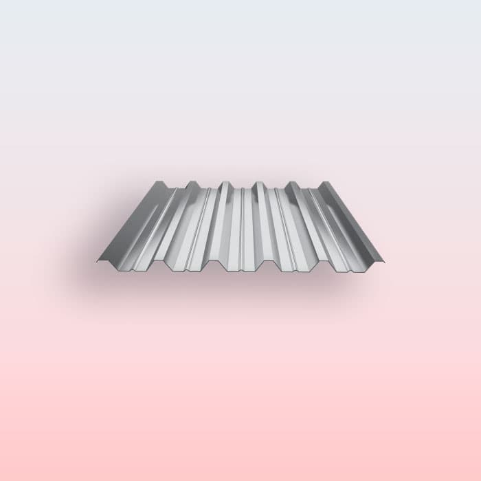 Профнастил окрашенный 0.7x1000 темно-серый ГОСТ 24045-94